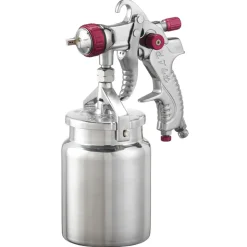 AEROGRAFO CON SERBATOIO A CHIUSURA AUTOCLAVE