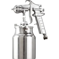 AEROGRAFO CON SERBATOIO A CHIUSURA AUTOCLAVE