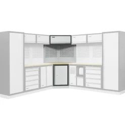 ANGOLO PER ARREDAMENTO MODULARE DA OFFICINA