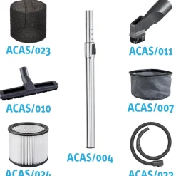 ASPIRAPOLVERE ASPIRALIQUIDI 30 LT CON PRESA