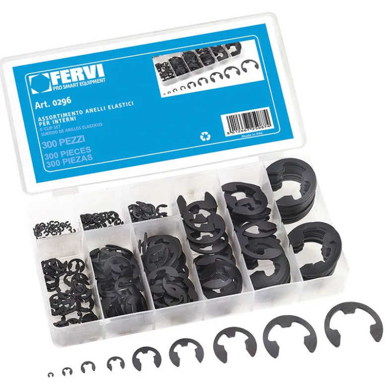 ASSORTIMENTO ANELLI ELASTICI PER ESTERNI