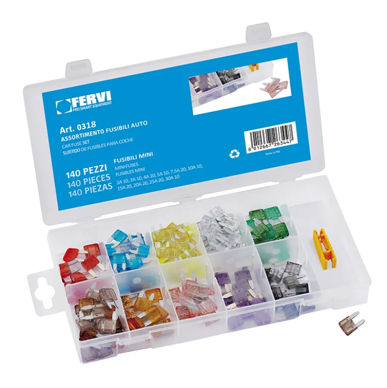 ASSORTIMENTO FUSIBILI AUTO