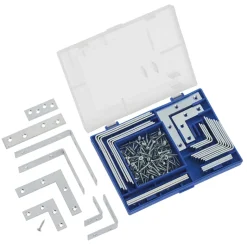 ASSORTIMENTO STAFFE PIATTE E AD ANGOLO CON VITI