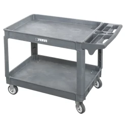 CARRELLO A 2 VASCHE POLIPROPILENE
