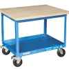 CARRELLO CON PIANO IN LEGNO