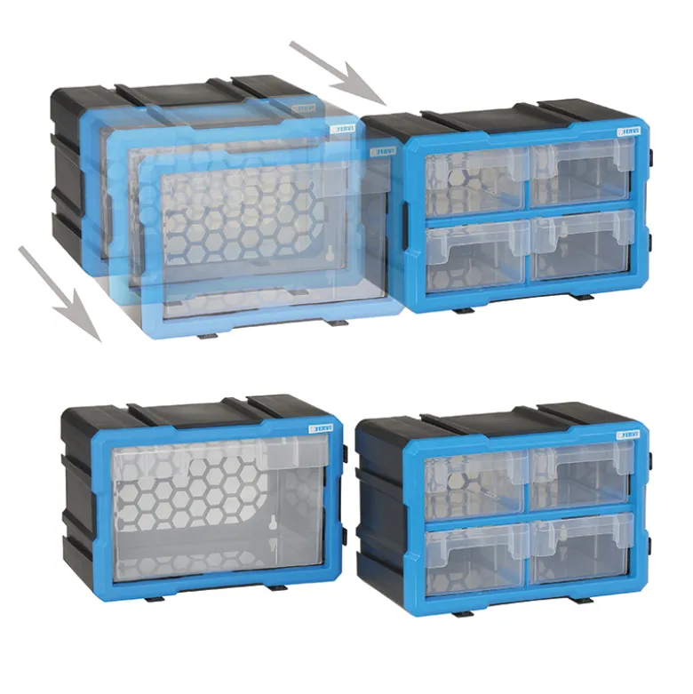 CASSETTIERA MODULARE CON CASSETTI ESTRAIBILI