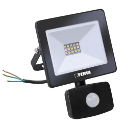 FARETTO LED CON SENSORE DI MOVIMENTO E LUMINOSITÀ