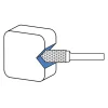 FRESE ROTATIVE A TAGLIO DIAMANTE