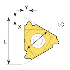 INSERTI PER FILETTATURA INTERNA