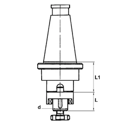 MANDRINO PORTA FRESE COMBINATO