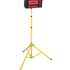 RISCALDATORE ELETTRICO A RAGGI INFRAROSSI CON TREPPIEDE