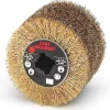 RUOTA IN FILI DI ACCIAIO OTTONATO