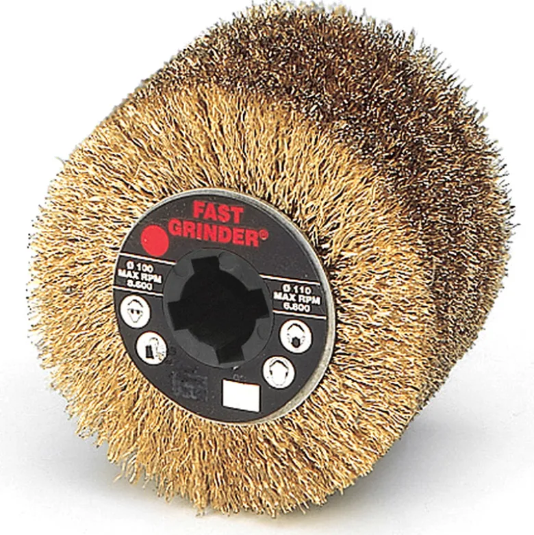 RUOTA IN FILI DI ACCIAIO OTTONATO