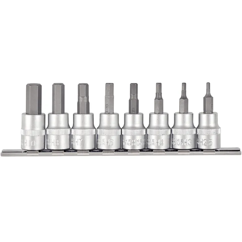 SERIE BUSSOLE CON INSERTI ESAGONALI 3/8"
