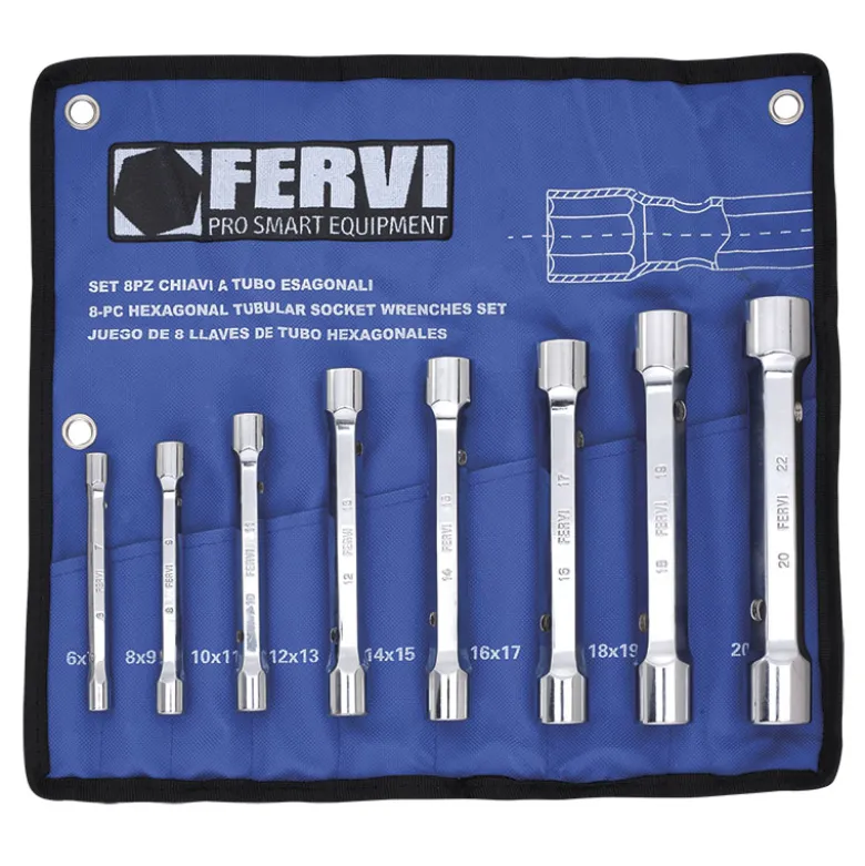 SERIE CHIAVI A TUBO ESAGONALI