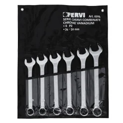 SERIE CHIAVI COMBINATE CROMATE LUCIDE