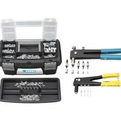 SET RIVETTATRICI CON RIVETTI