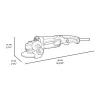 SMERIGLIATRICE ANGOLARE 125MM 1200W