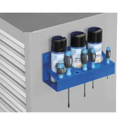 SUPPORTO MAGNETICO PER 3 BOMBOLETTE SPRAY E 7 GIRAVITI
