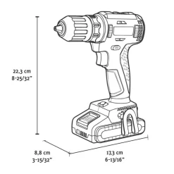 TRAPANO AVVITATORE 20V