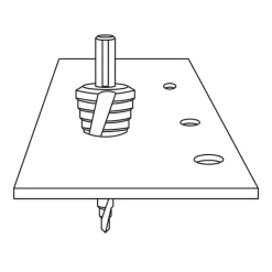 UTENSILE CONICO A GRADINO