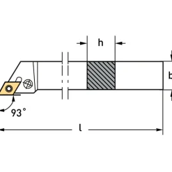 UTENSILE PER ESTERNO CON INSERTI