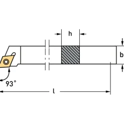 UTENSILE PER ESTERNO CON INSERTI