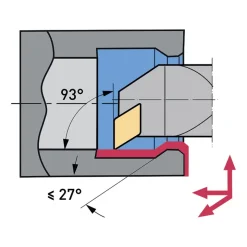 UTENSILE PER INTERNO CON INSERTI